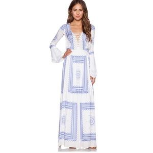 The Jetset Diaries Santorini Maxi Dress